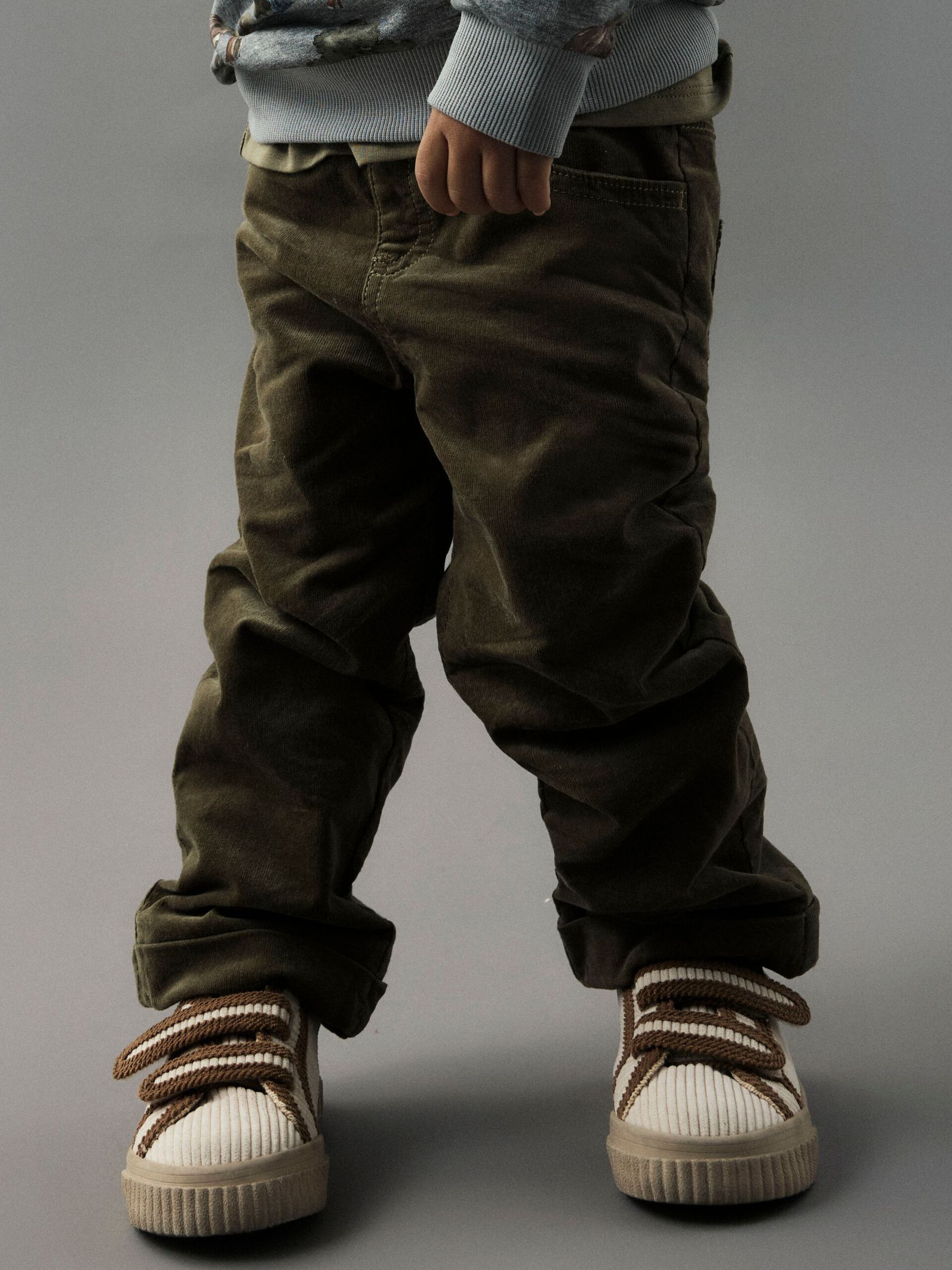 NAME IT B NMMBEN Cord WL broek 6720-YT  - mermaid - 104