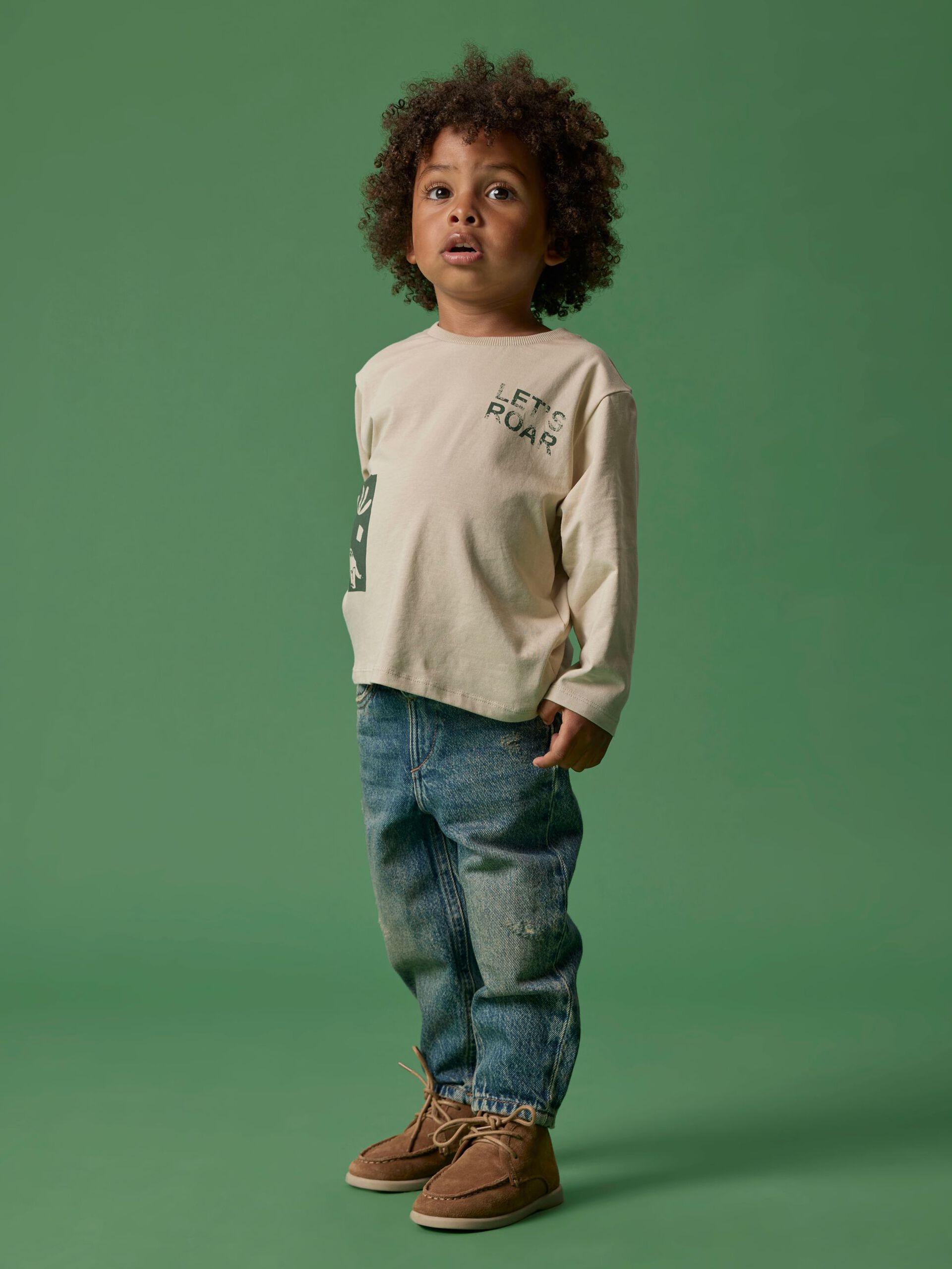 NAME IT B NMMNIKLAUS Longsleeve - island fossil - 80