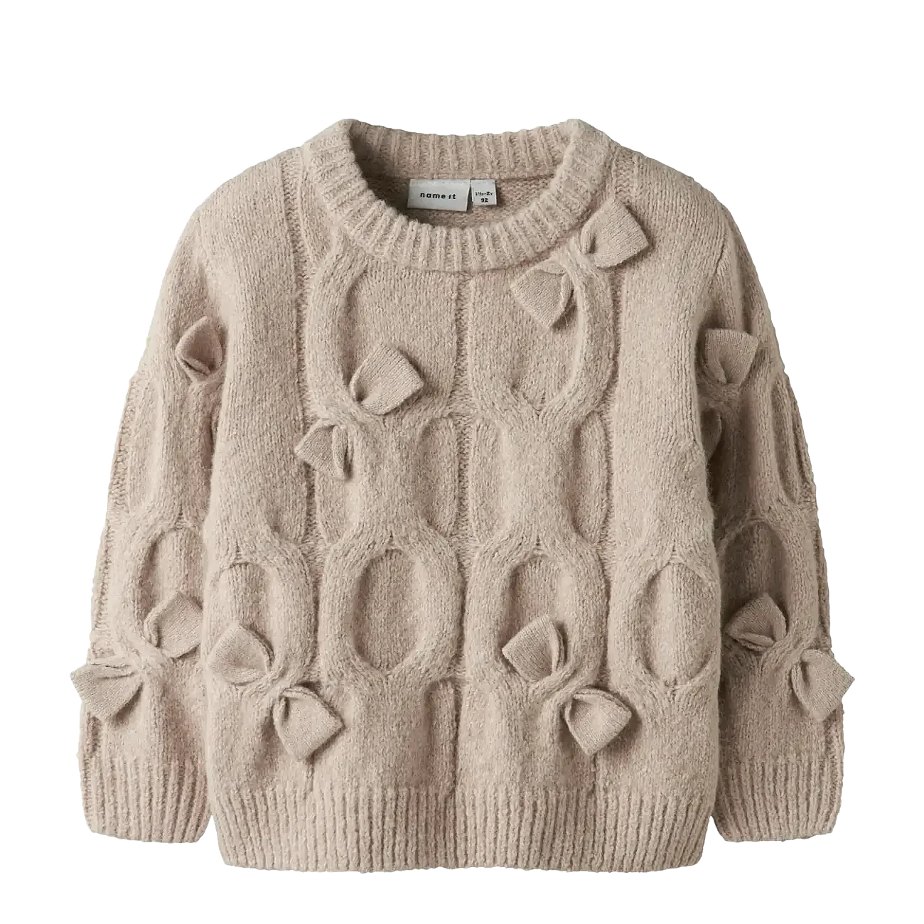 NAME IT G NMFOLIVIA Longsleeve knit - peyote - 110