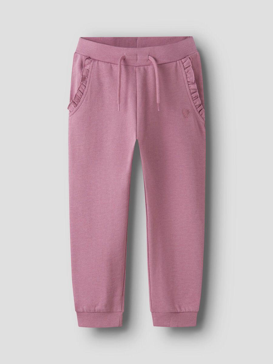 NAME IT G NMFVIMA Sweat broek - mauve orchid - 110