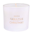 MY FLAME Geurkaars met wens-armband - Have a fabulous chrismas