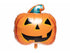 Ballon folie pumpkin - 63x71cm - oranje