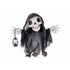 Skelet walking and laughing - 40x12x33cm - zwart