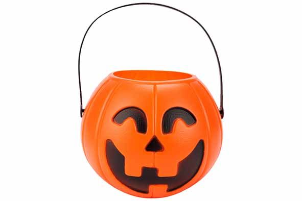 Emmer pompoen - 18x18x14cm - oranje