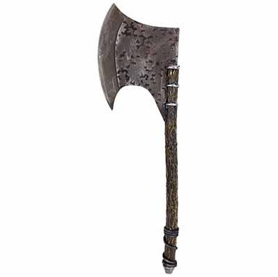 Bijl kunststof 61cm - zwart