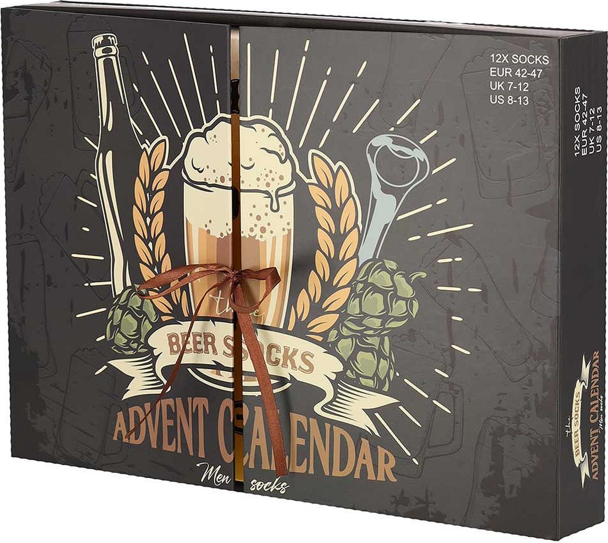 APOLLO Adventskalender heren sokken - 12 paar