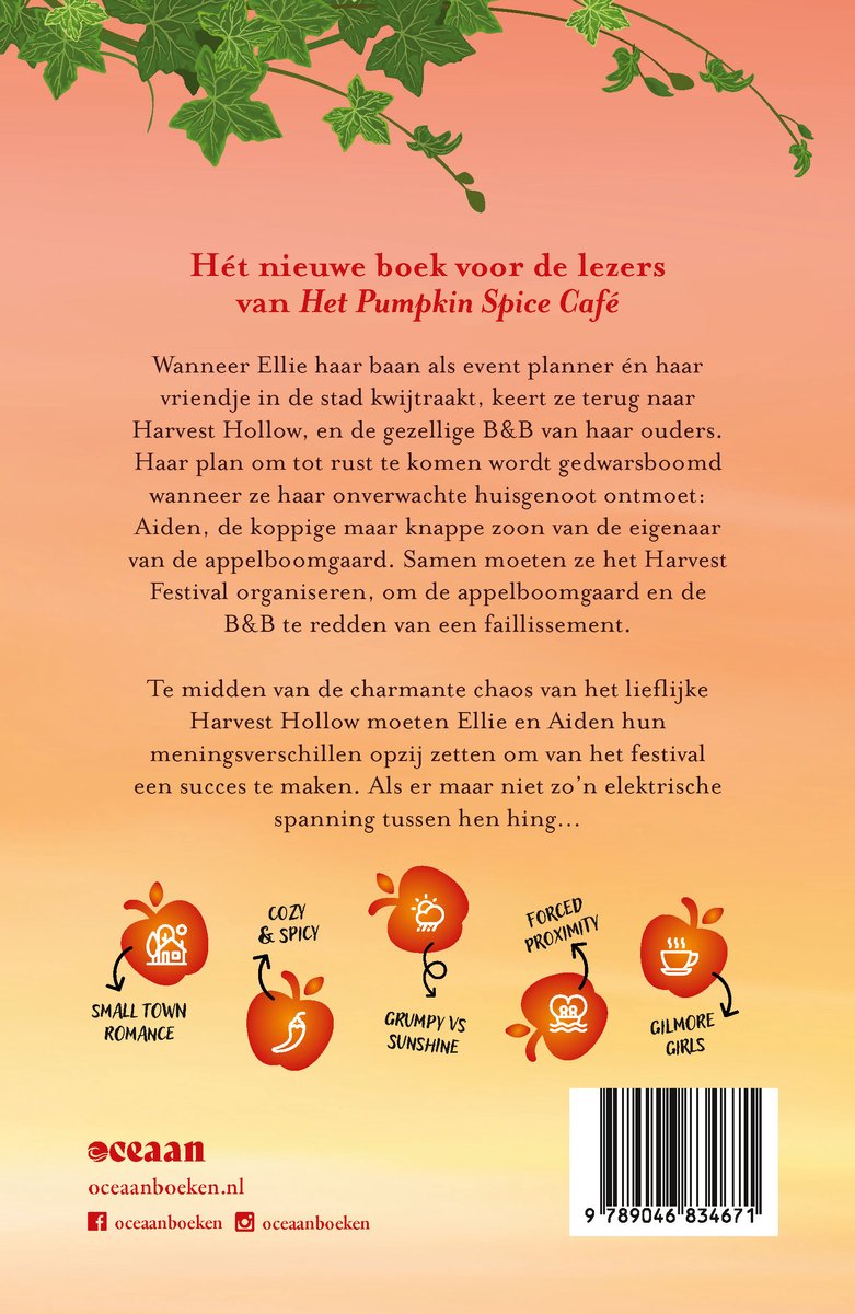 Harvest Hollow 1.- De Apple Spice B&B - Valerie Bowman