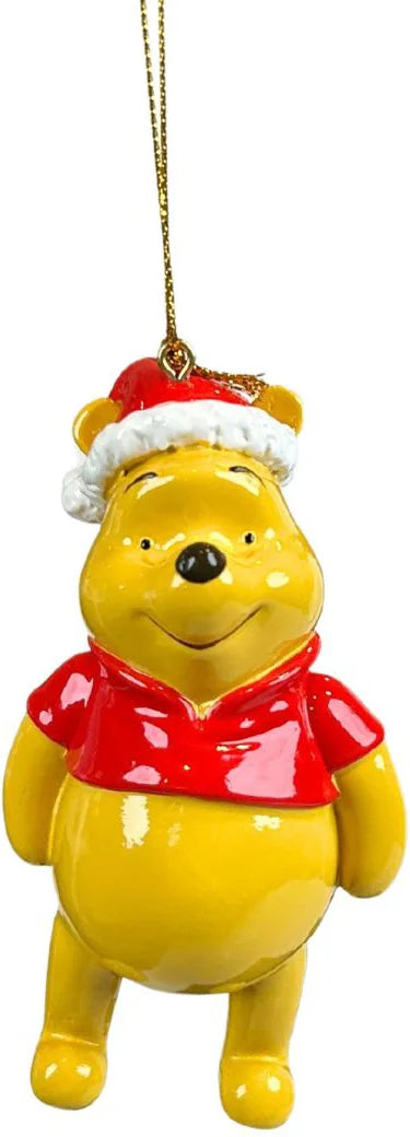 3D ornament Winnie the Pooh santa hat