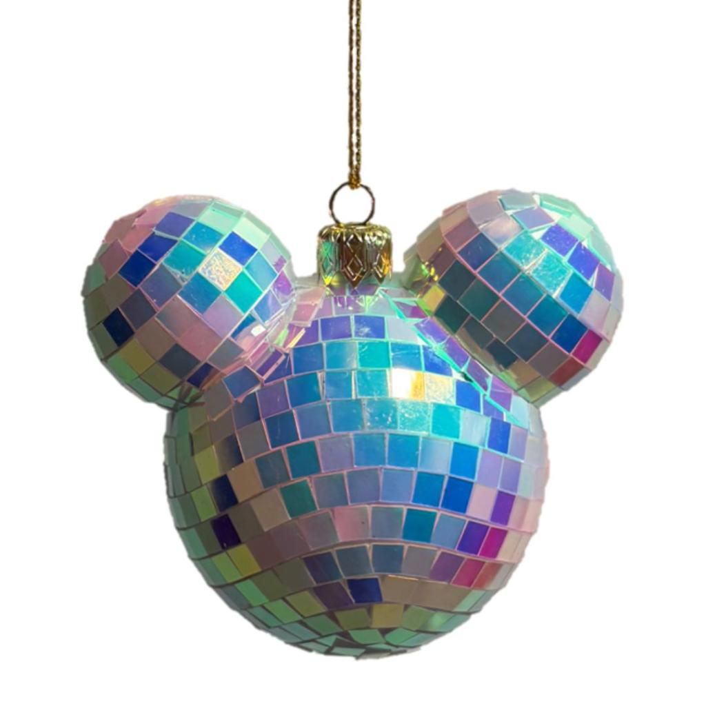 Ear bauble disco iridescent