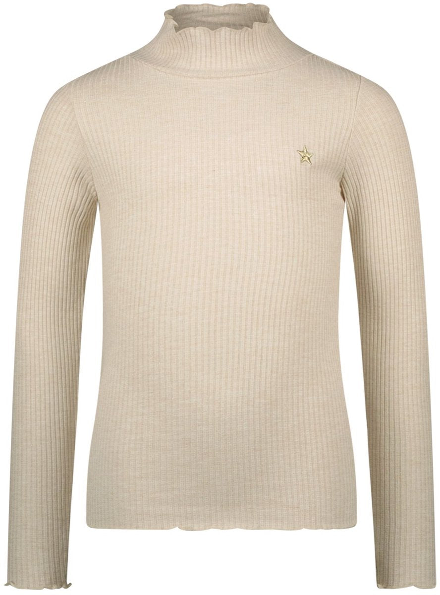 FLO G Eef longsleeve rib coll glitter - kit - 110