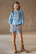 FLO G Febe short - ice blue - 140