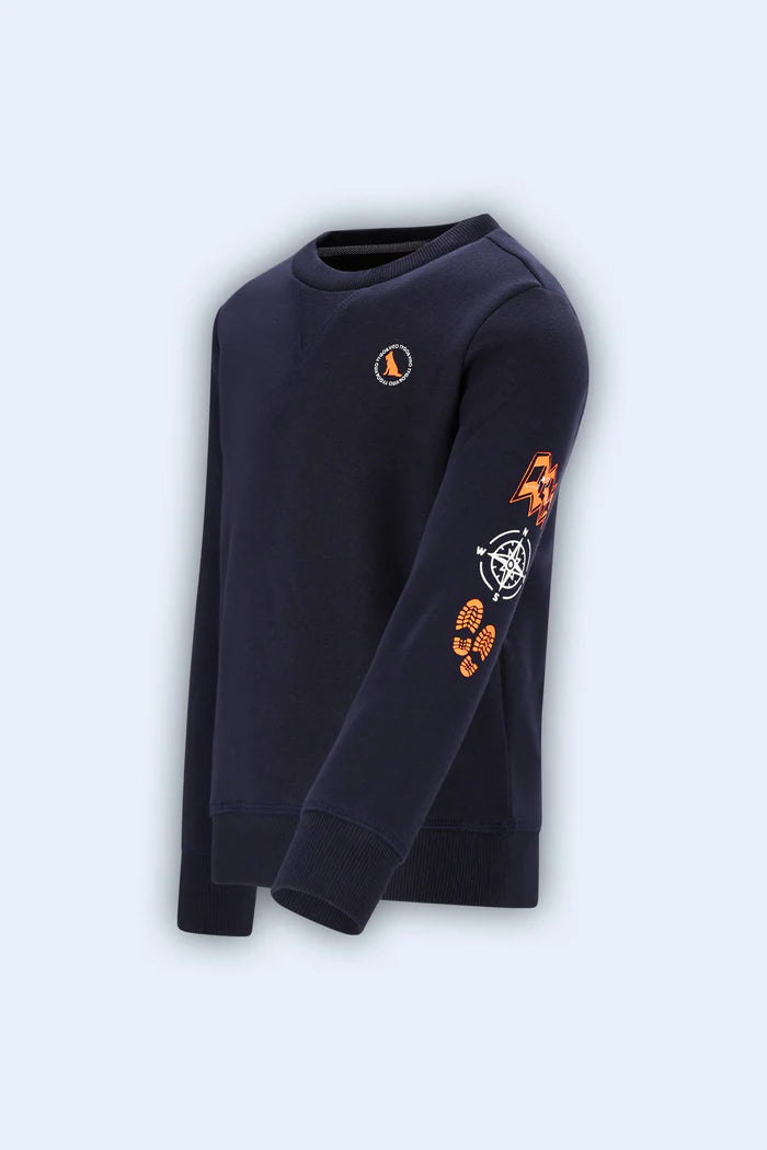 TYGO & VITO B Sven sweater - navy - 134/140