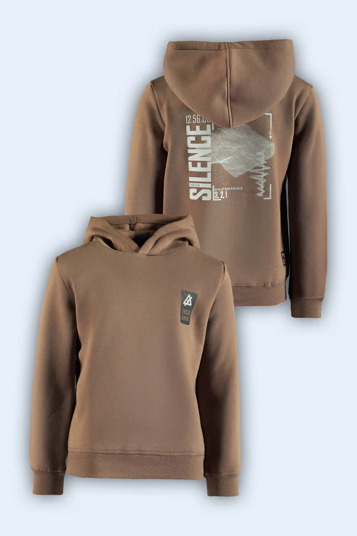 TYGO & VITO B Hank hoodie - otter - 98/104