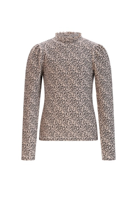 NONO G Koss t-shirt rib - pearled ivory - 134/140