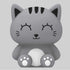 I-TOTAL Spaarpot groot - kat grijs