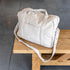 LIVING NATURE Verzorgingstas Jacqueline losange beige - Cosy Collectie
