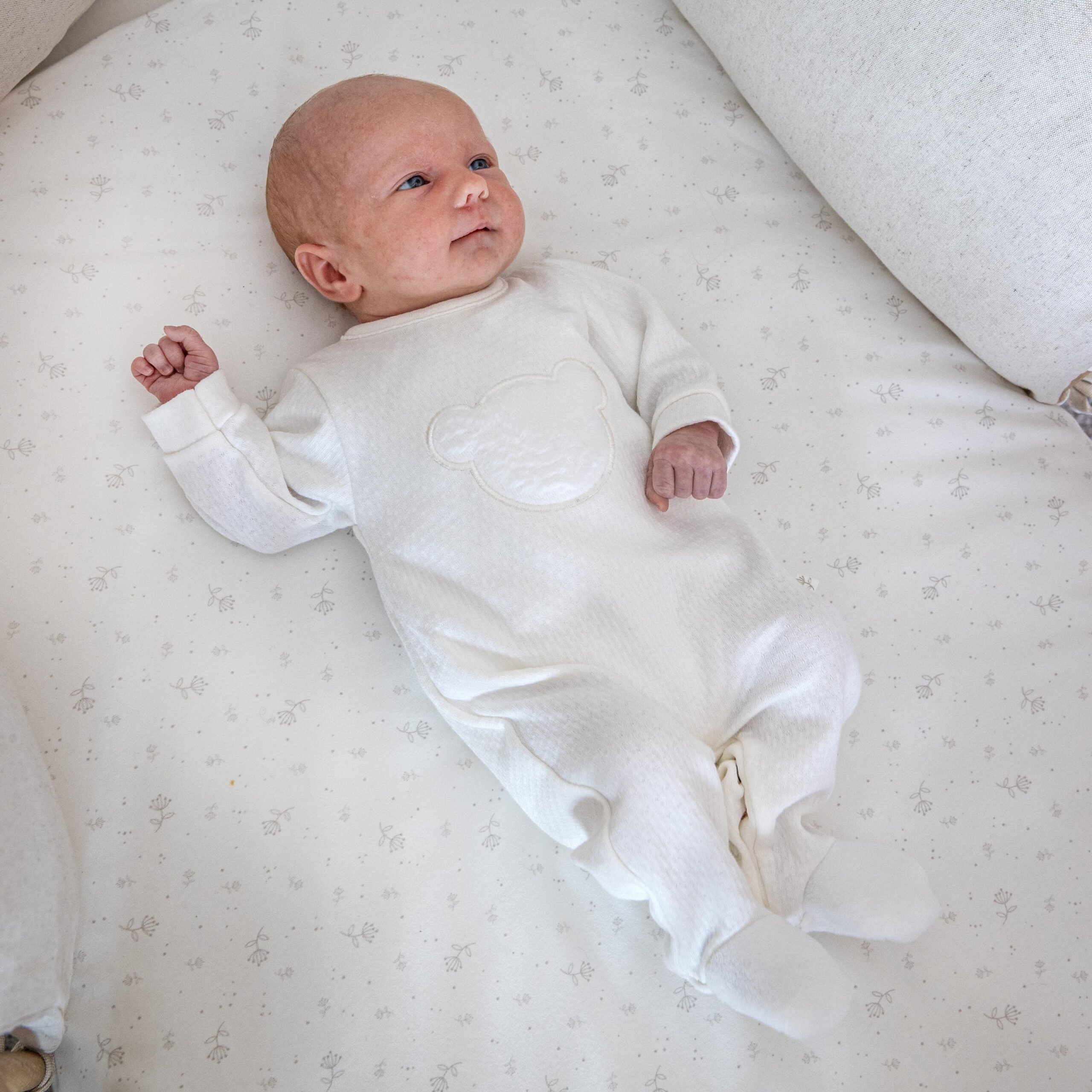 LIVING NATURE Babypakje Bobbi in coline met teddy beer - 0m