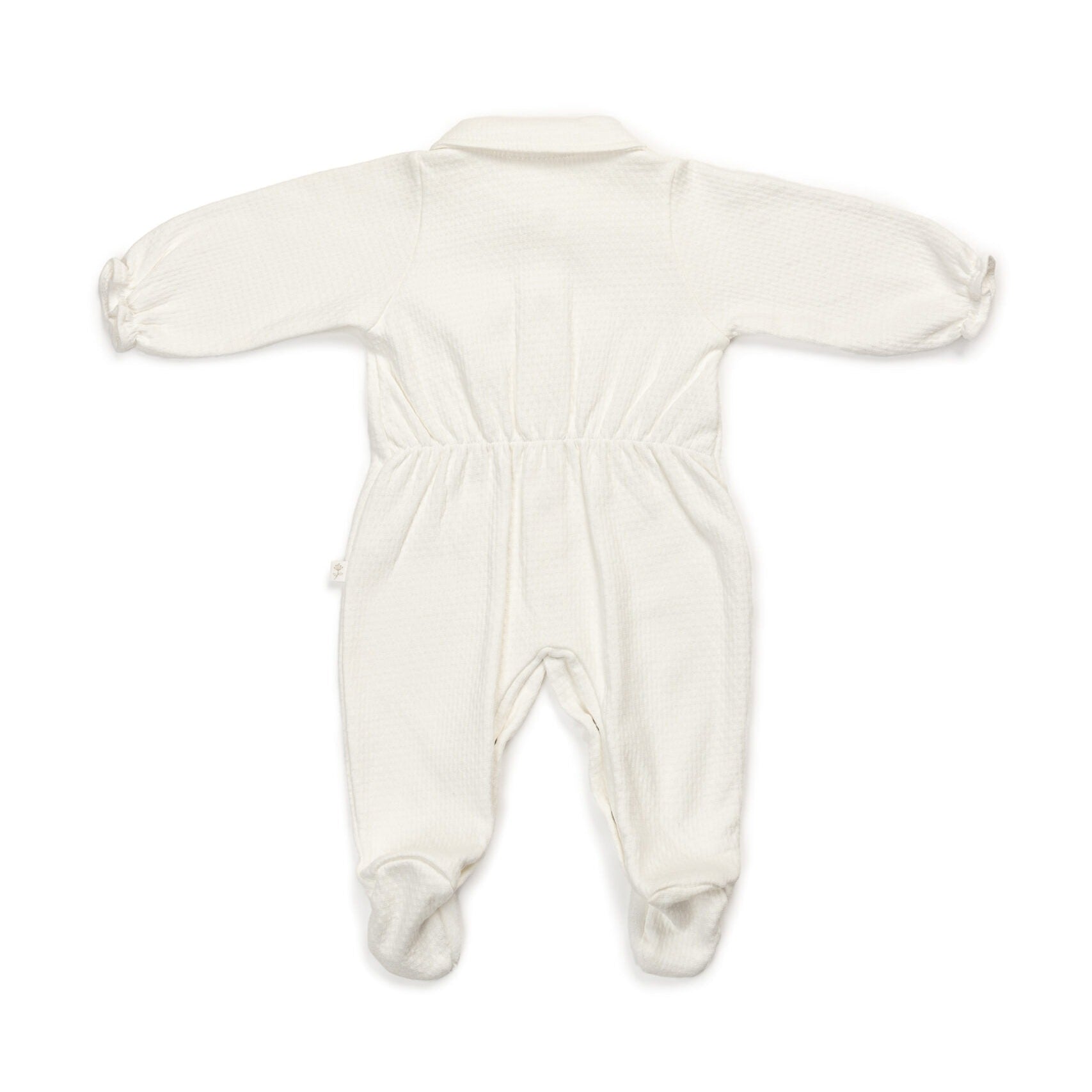 LIVING NATURE Babypakje Carole in coline met bont accent - 0m
