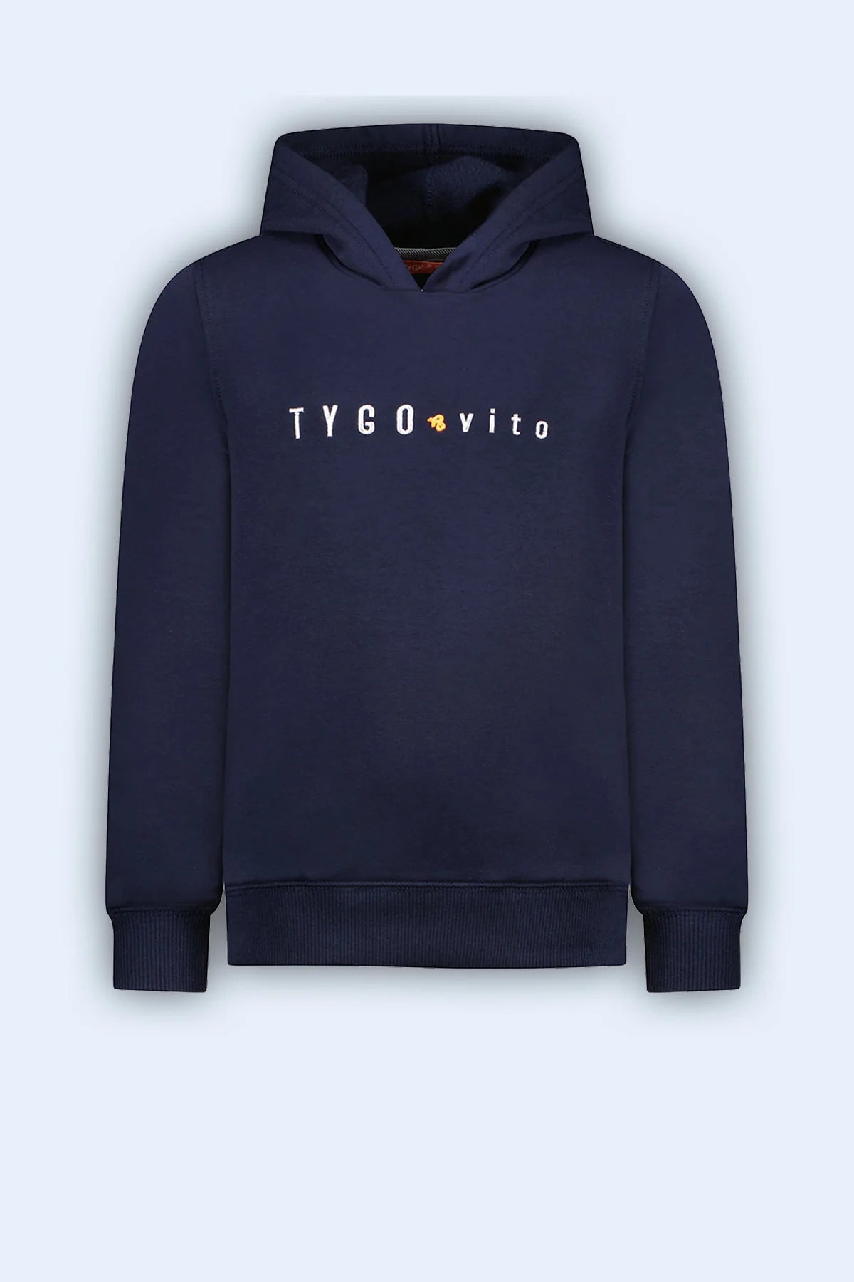 TYGO&VITO B TV hoodie embroid.- navy - 146/152