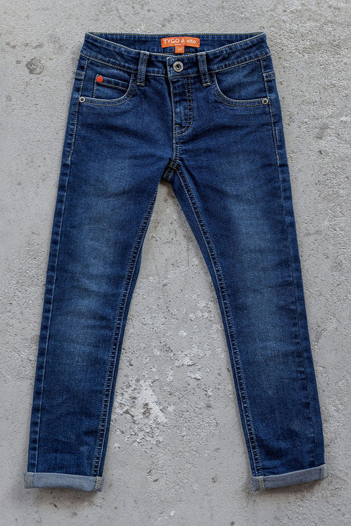TYGO&VITO B Stretch Jeans skinny fit Binq - dark used - 146