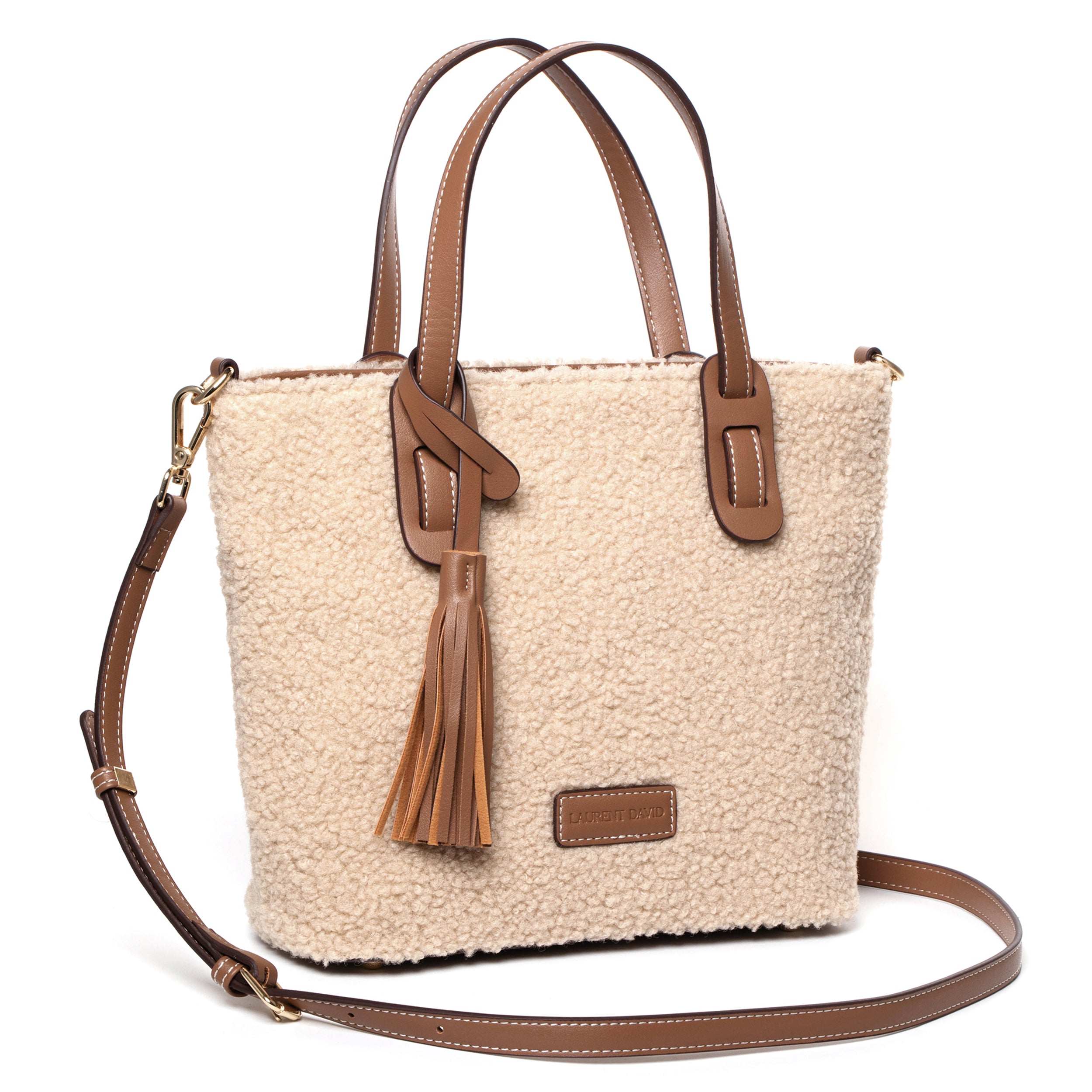 LAURENT DAVID VIOLET - handtas 981 - taupe