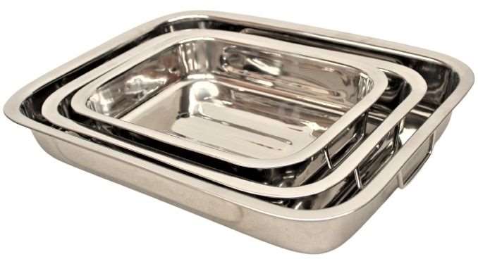 MAXIME HOME Lasagne schotel inox - 30x24x6cm