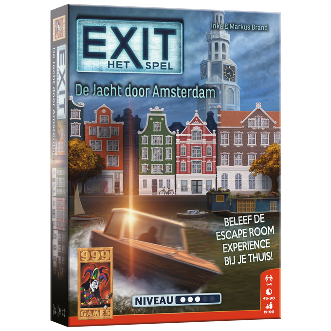 999 GAMES EXIT De jacht door Amsterdam breinbreker