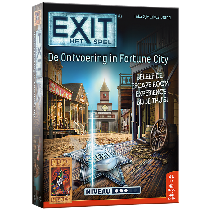 999 GAMES EXIT - De Ontvoering in Fortune City - Breinbreker
