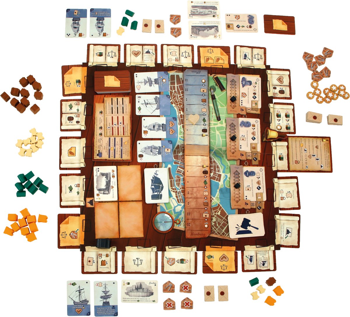 999 GAMES Stedenstrijd - Bordspel