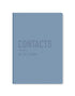 LETT'S CONSCIOUS A5 ADDRESS BOOK OCEAN