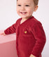 PETIT BATEAU Pyjama - rood terkuit - 9m