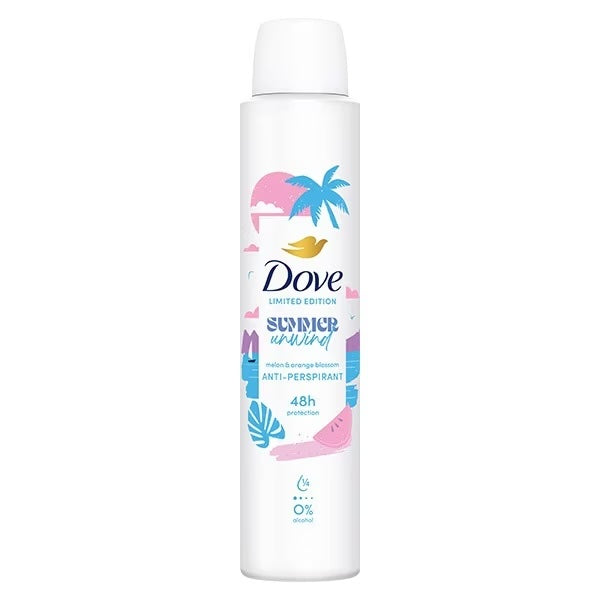 DOVE deo spray 200ml - summer unwind