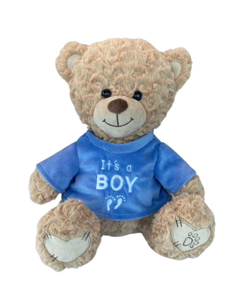 DOTTI Beer met t-shirt 30cm - It's a boy