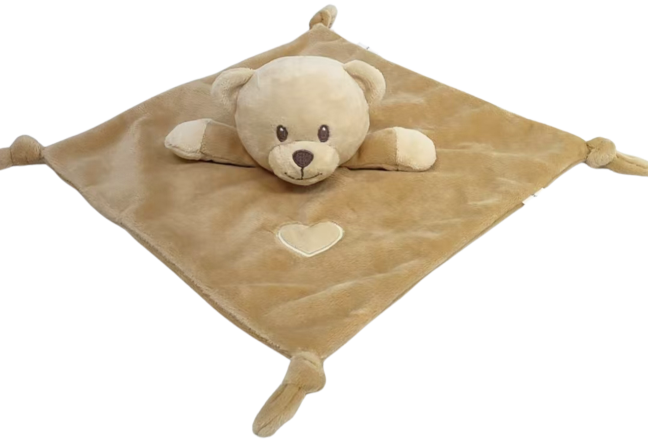 DOTTI Beer knuffeldoek met hartje