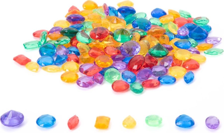 TICKIT Doorschijnende kleurjuwelen