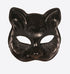 Masker Kat - zwart