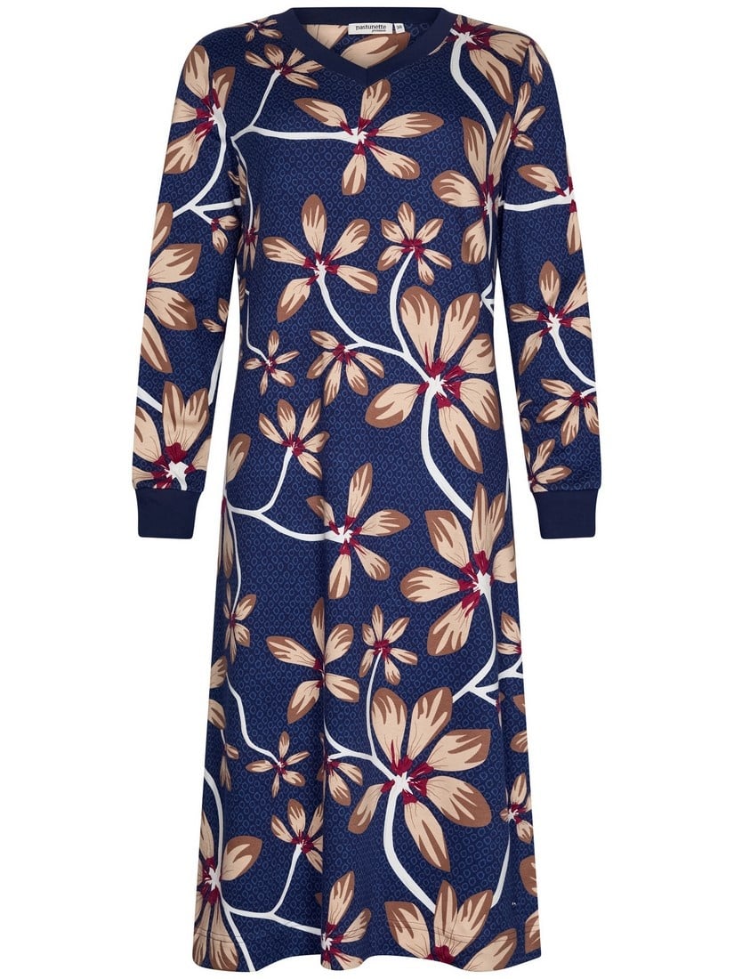 PASTUNETTE Dames nightdress (110 cm)- dark blue - 44