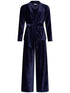 PASTUNETTE Dames homesuit full zipper - dark blue - 40