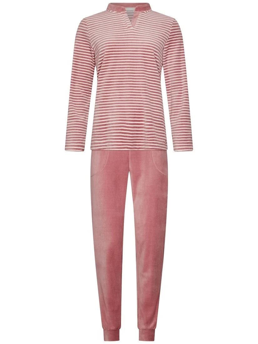 PASTUNETTE Dames pyjama - dark pink - 46
