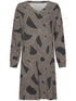 PASTUNETTE Dames nightdress (95 cm)- black - 42