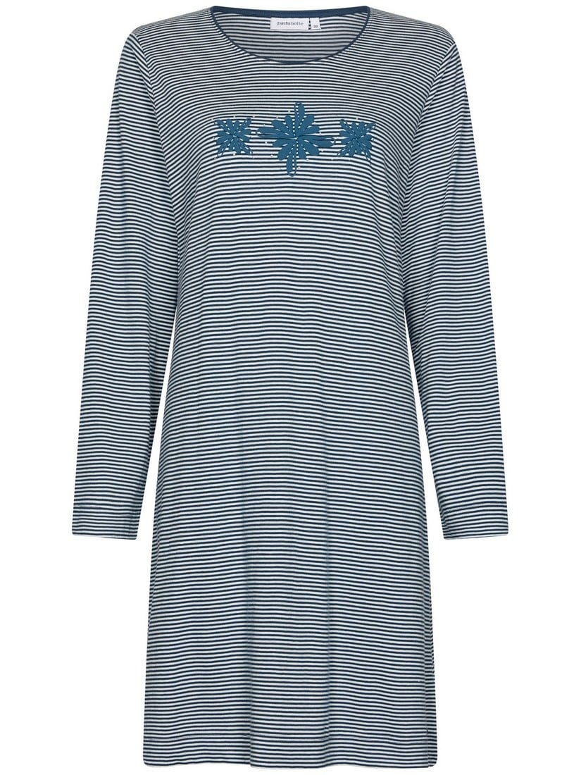 PASTUNETTE Dames nightdress (95 cm)- dark blue - 38