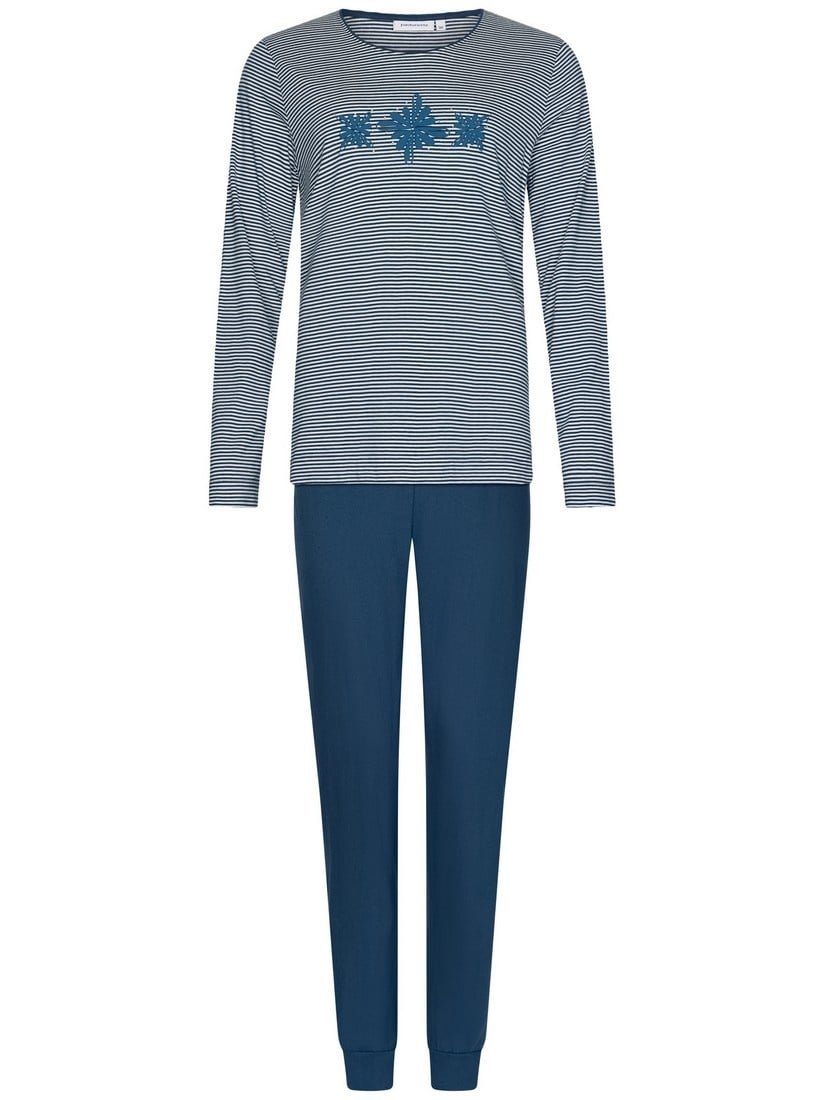 PASTUNETTE Dames pyjama - dark blue - 46