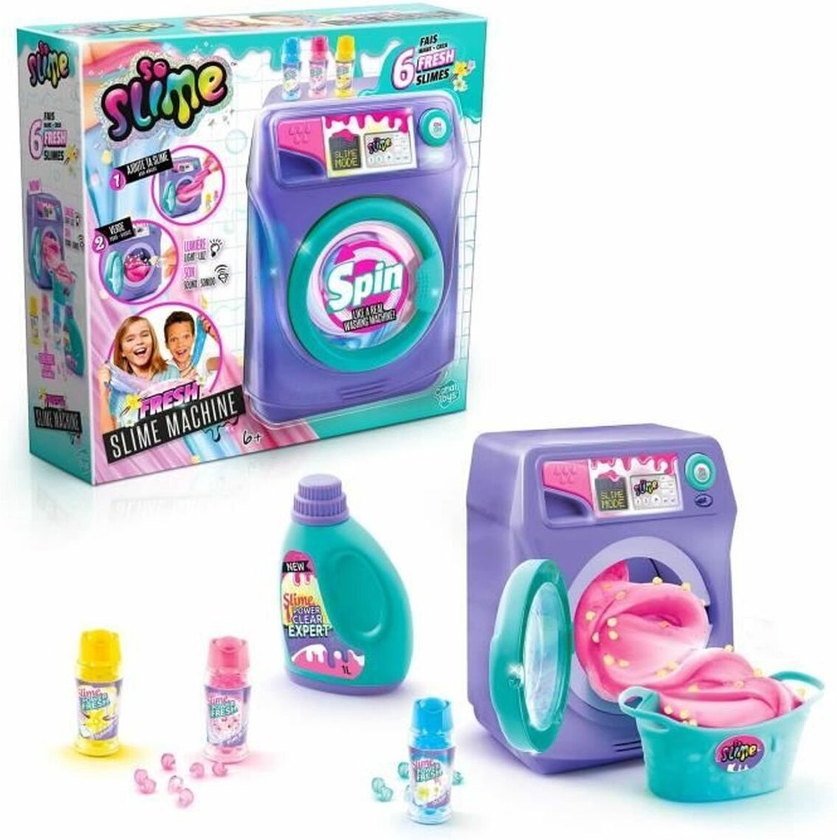 CANAL TOYS - Slijm wasmachine m/licht
