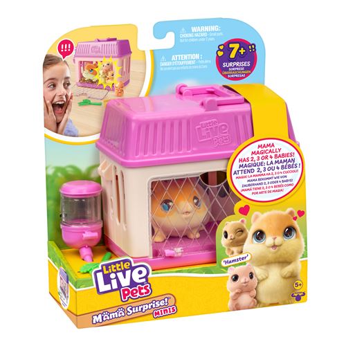 LITTLE LIVE PETS Mama surprise - Mini playset hamster
