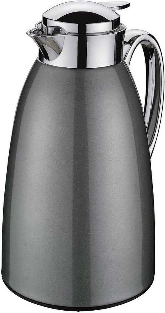 CILIO Venezia thermoskan 1L - cool grey rvs met glazen binnenfles