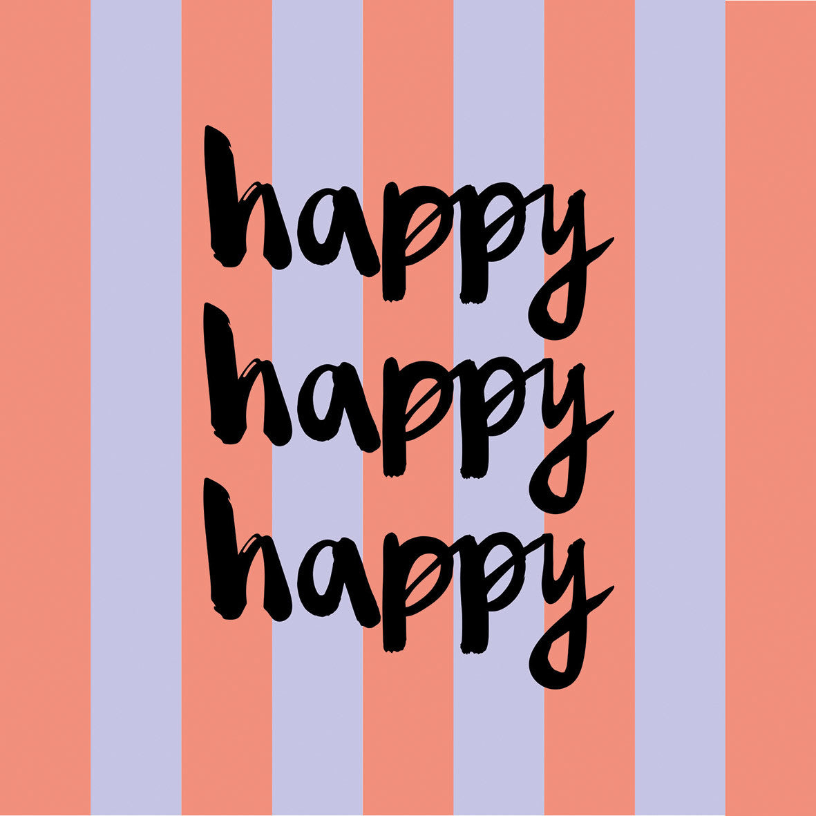 PPD Servetten 33x33cm - Happy