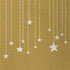 PPD Servetten 33x33cm - Stars On Canvas gold