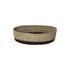POMAX Quadri broodmand zeegras - dia 20x H 5,5cm - chocolade