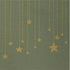 PPD Servetten 25x25cm - Stars On Canvas green
