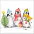 PPD Servetten 25x25cm - Sacred Penguins